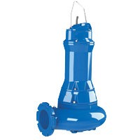 Submersible wastewater